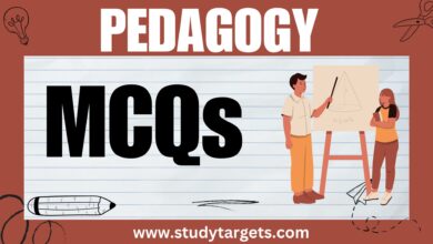 MCQs Pedagogy MCQs