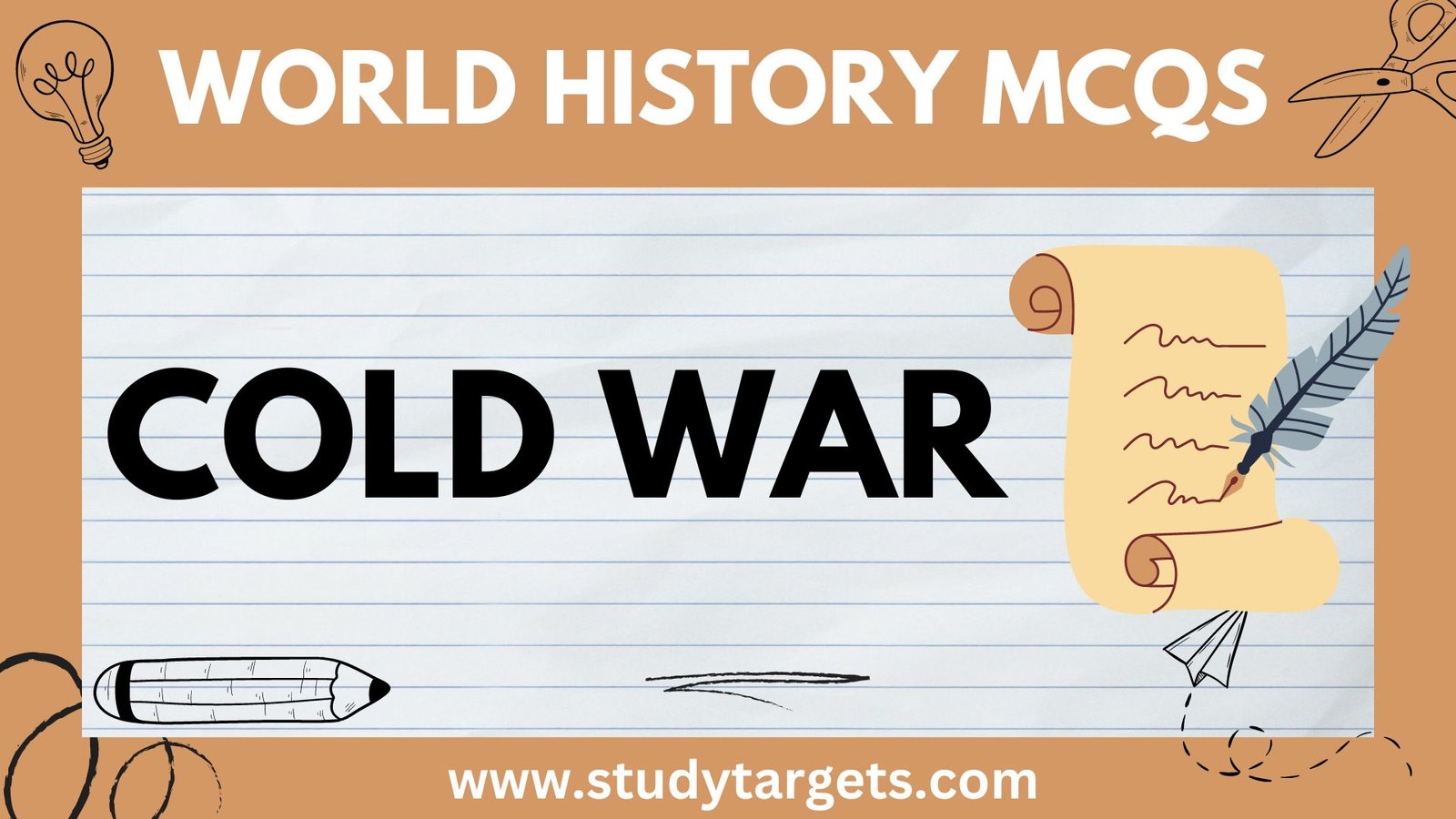 MCQs: Cold War : World History MCQs