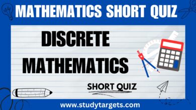 Discrete Mathematics Mathematics Short Quiz