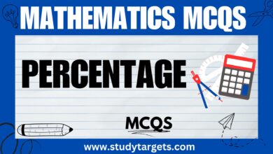 Percentage Mathematics MCQs