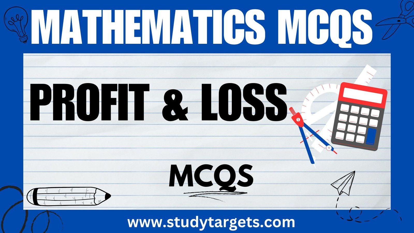 Profit And Loss Mathematics MCQS