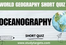 Short Quiz : Oceanography : World Geography Short Quiz