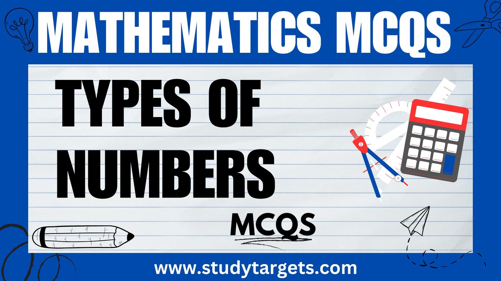 Types Of Numbers Mathematics MCQs